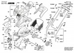 Bosch 3 600 HA4 103 Rotak 37 M Lawnmower 230 V / Eu Spare Parts